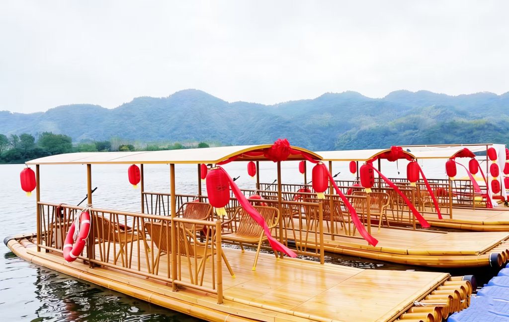 江西鄱阳湖竹筏旅游项目