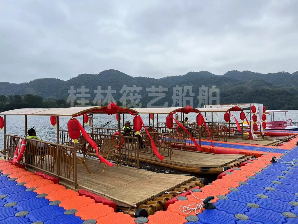 A04 仿古观光竹筏、纱缦款