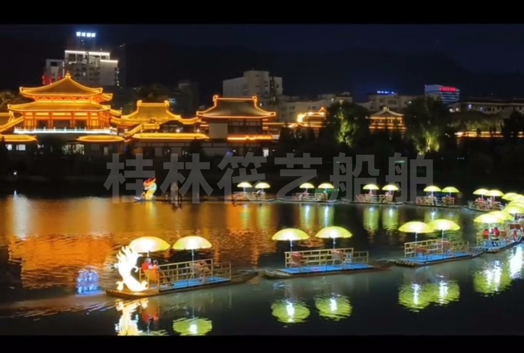A06 夜游观光竹筏 产品图示三