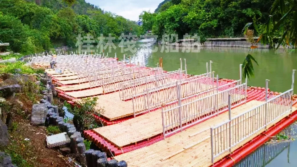 我们景区的PVC仿竹筏用了3年,说说日常维护的几点心得