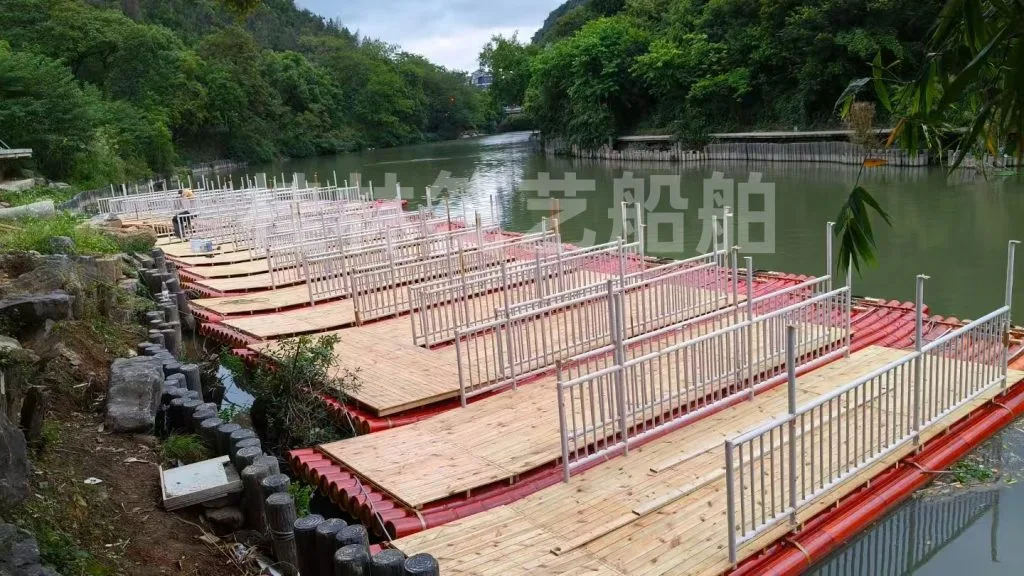 A07 景区非标定制竹筏 产品图示一
