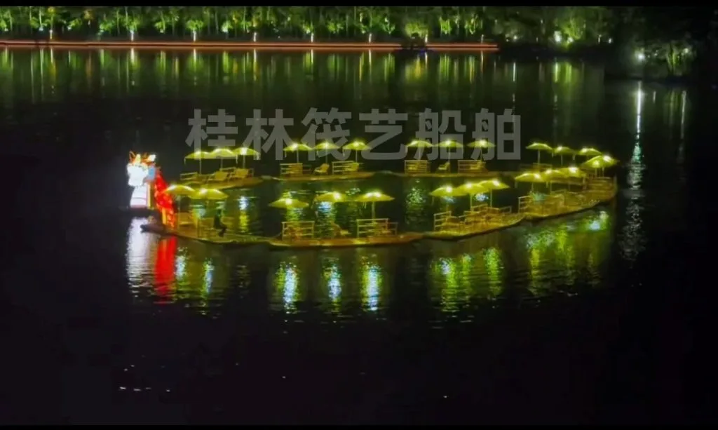 A06 夜游观光竹筏 产品图示三